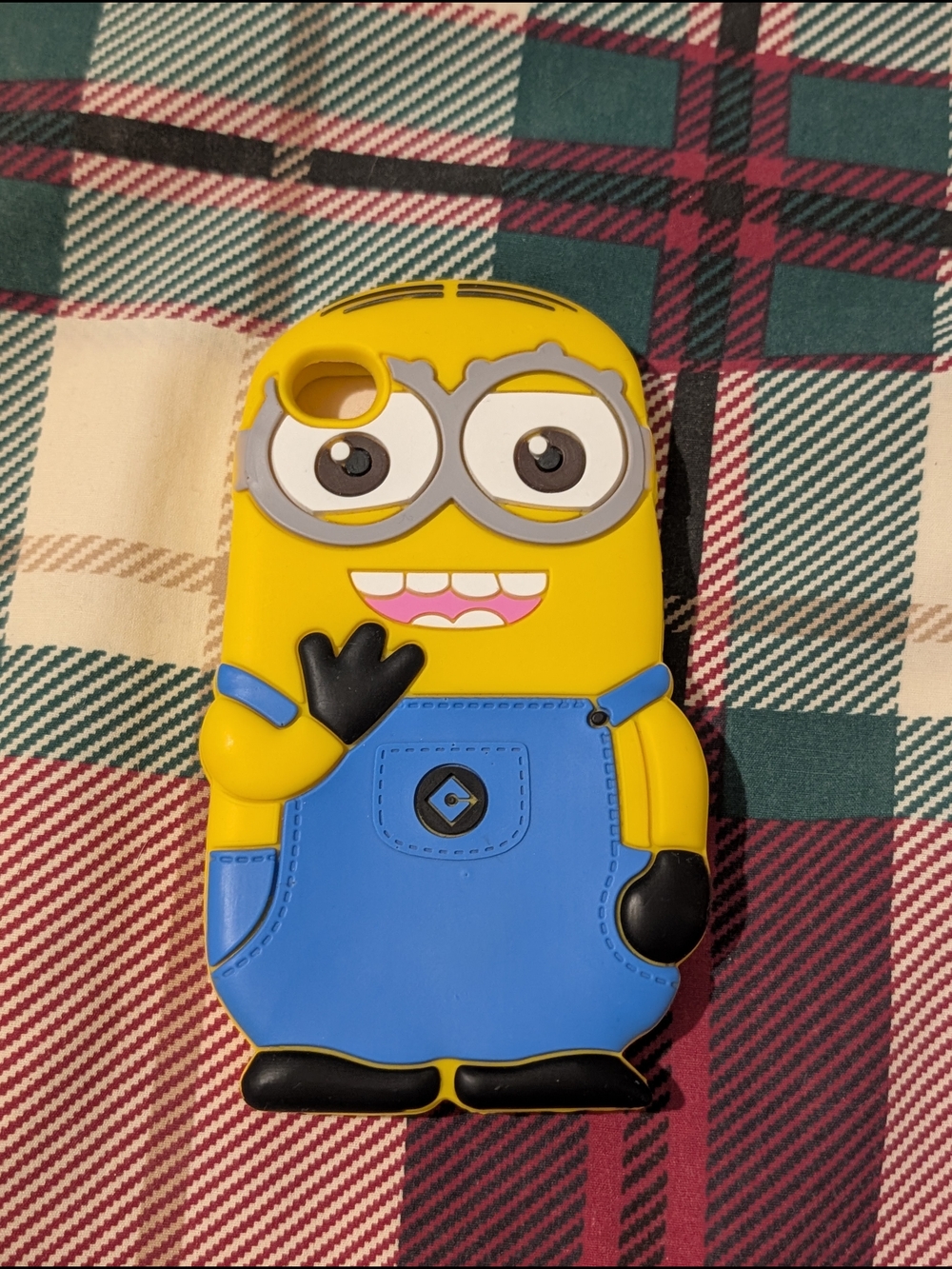 *FREE* Minion Phone Case - Yellow & Blue IPhone 4